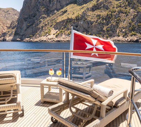 Sun Beds On Sun Deck