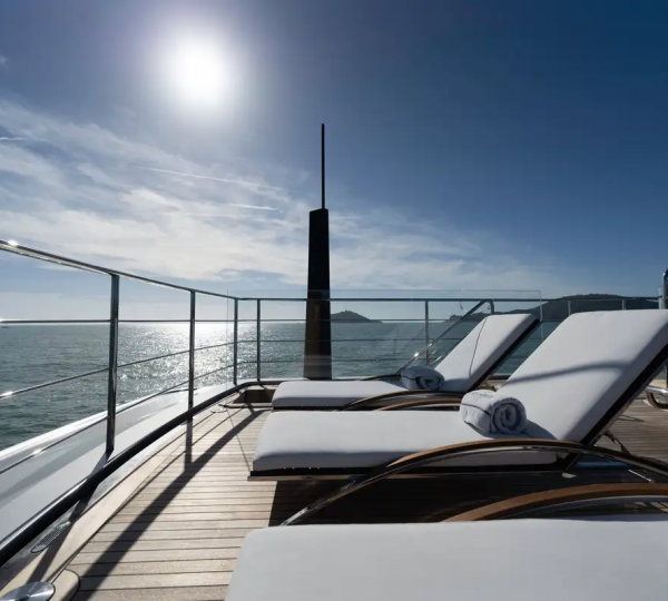 Sun Beds On Sun Deck