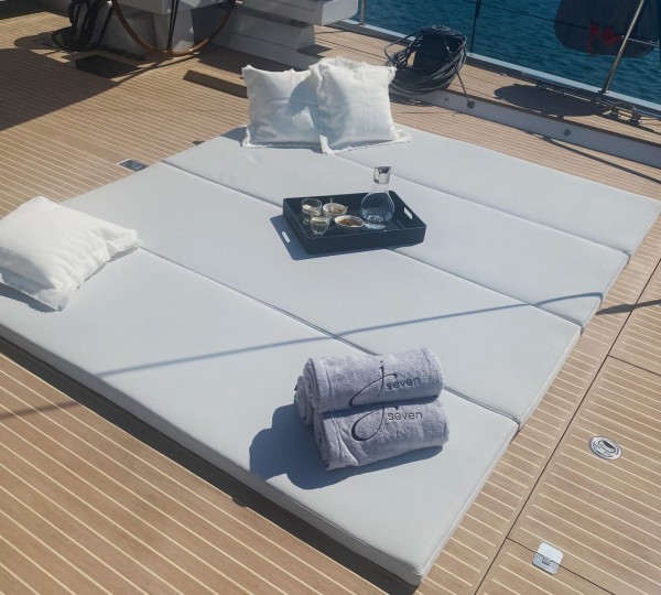 Sunbathing On Deck