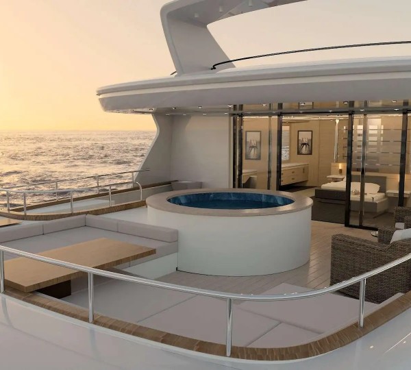 Upper Deck Aft - Masters Suite Private Terrace