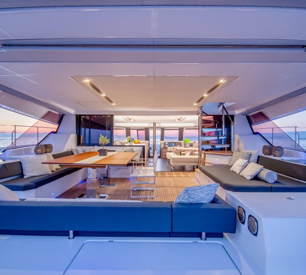 Cockpit - View Into The Main Salon