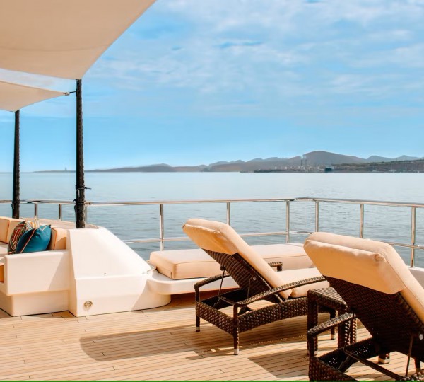 Deck Sun Beds With Amazing Views