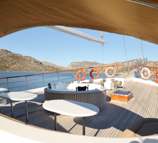 Foredeck View Forward