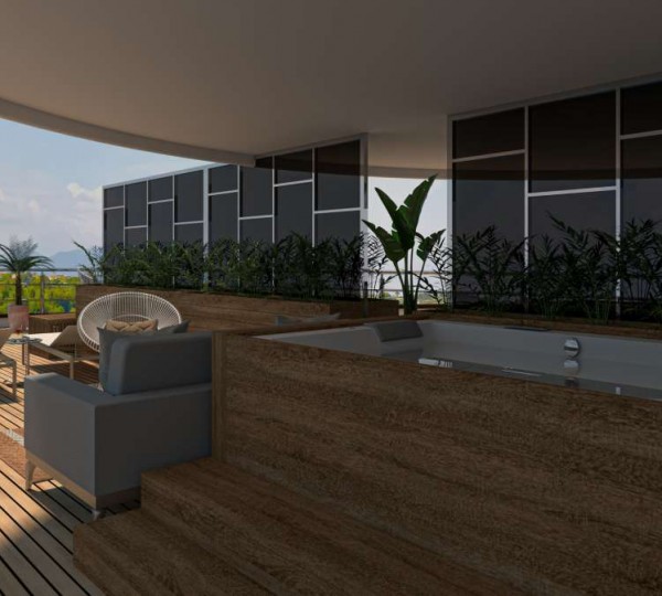 Private Terrace Jacuzzi