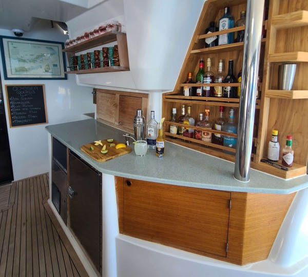 Sailing Catamaran ODYSSEA Wet Bar