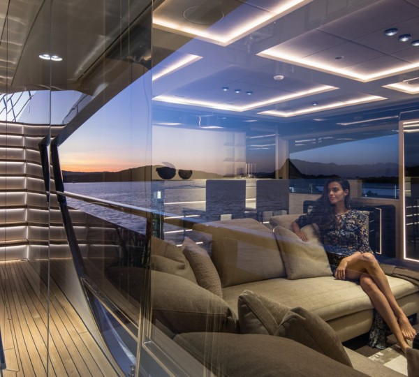 Side Deck View Into Main Salon