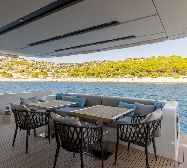 Aft Deck Views Out To The Stern