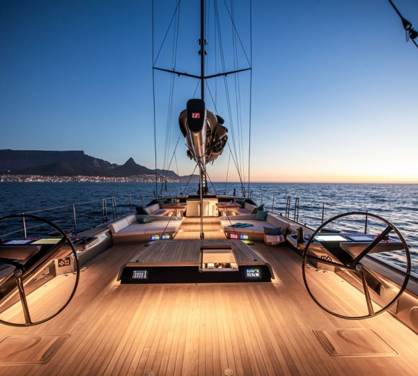 Deck Lights At Night