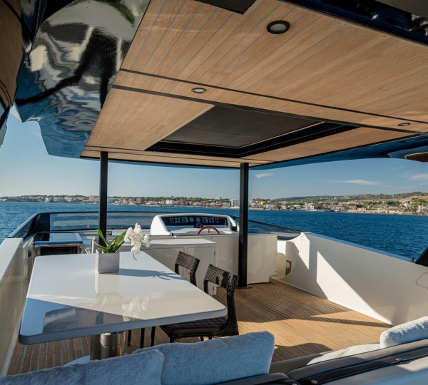 Flybridge View Forward