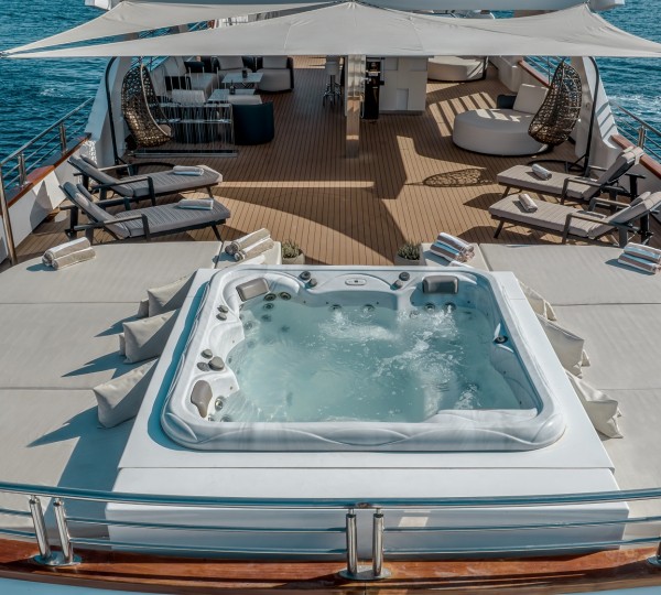 Jacuzzi On The Sun Deck