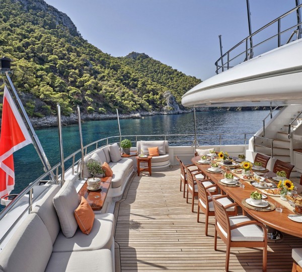 Seating And Dining On Upper Deck