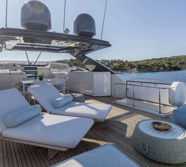 Sun Beds On Sun Deck