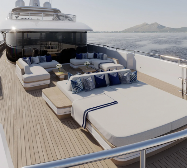Sun Loungers On Upper Deck