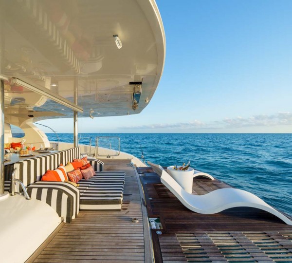 Swim Platform And Loungers