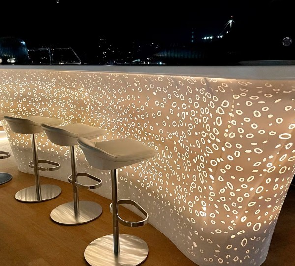 Deck Bar At Night