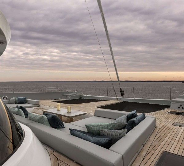 Foredeck Lounge And Trampolines