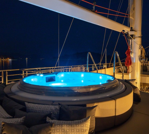 Jacuzzi At Night