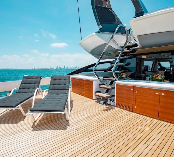 Main Deck Sun Bathing Area