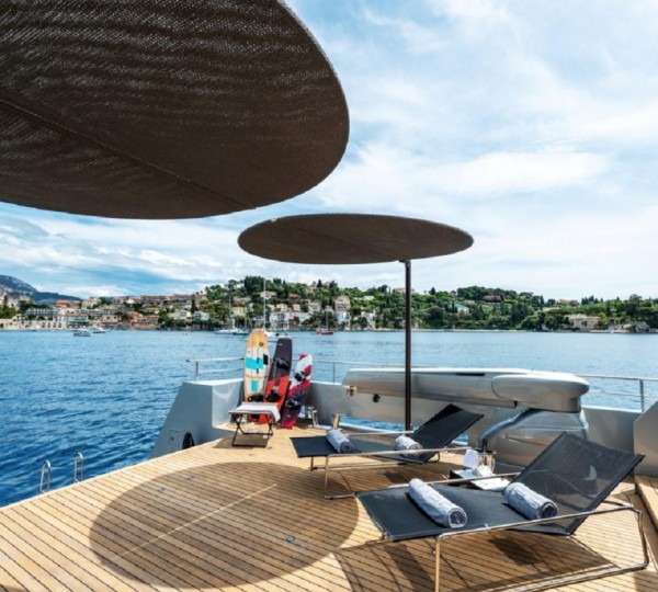 Sun Beds On Main Deck