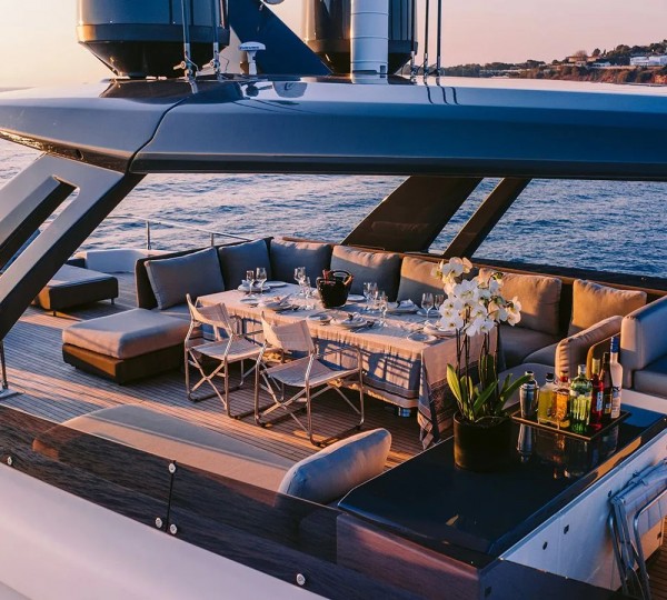 Sun Deck At Sun Down