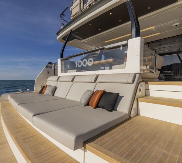 Aft Sun Beds And Swim Platform