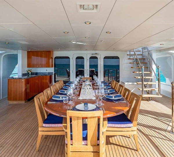 Dining On Bridge Deck