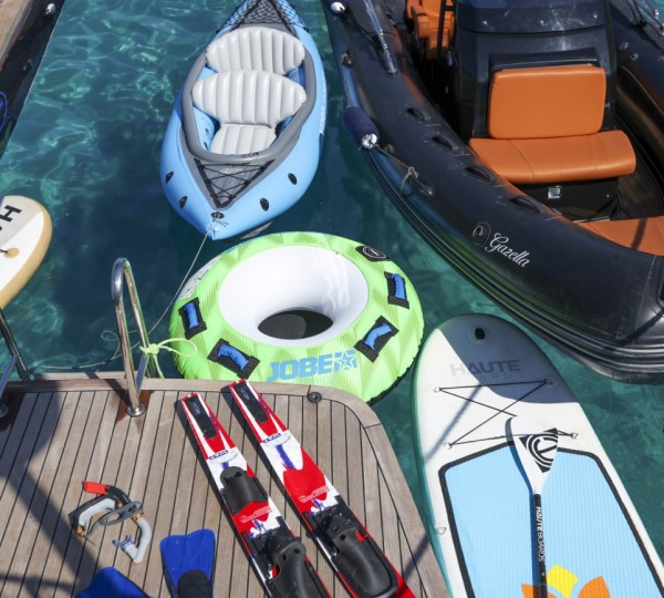 Collection Of Water Toys