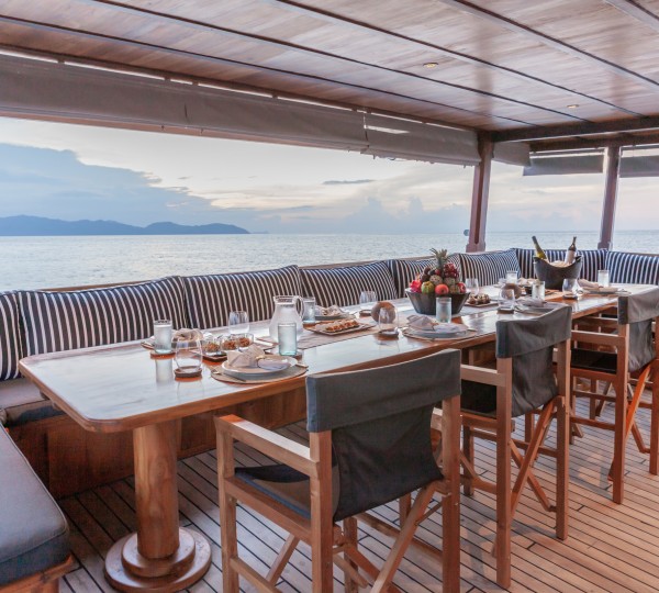 Main Deck Aft Dining Table