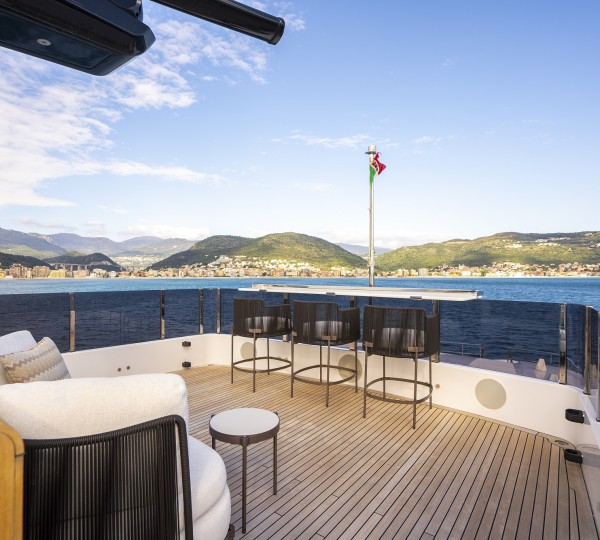 Raised Seating On Sun Deck