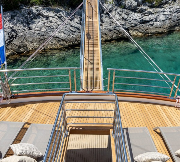 Sun Loungers On Main Deck