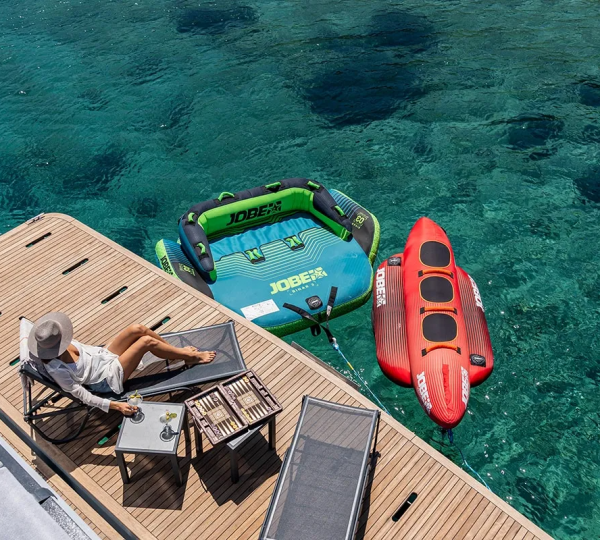 Water Toys And The Swim Platform