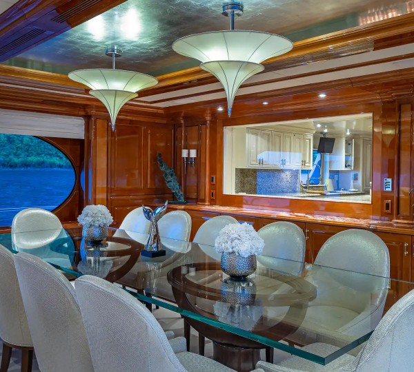 Formal Dining On Main Deck