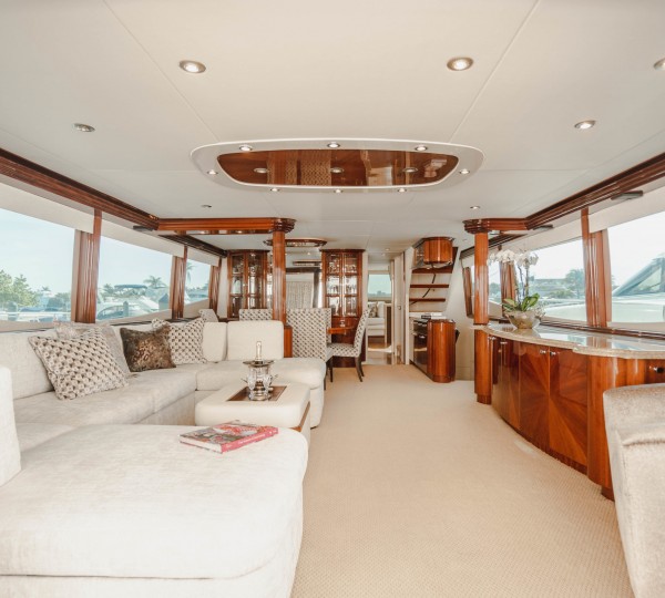 Light filled main salon