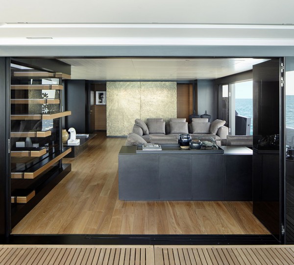 Main deck salon view from aft deck (sistership)