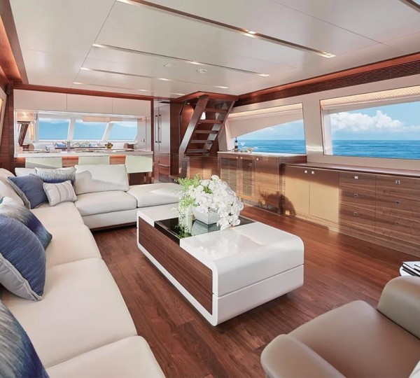 Main salon - full length open layout