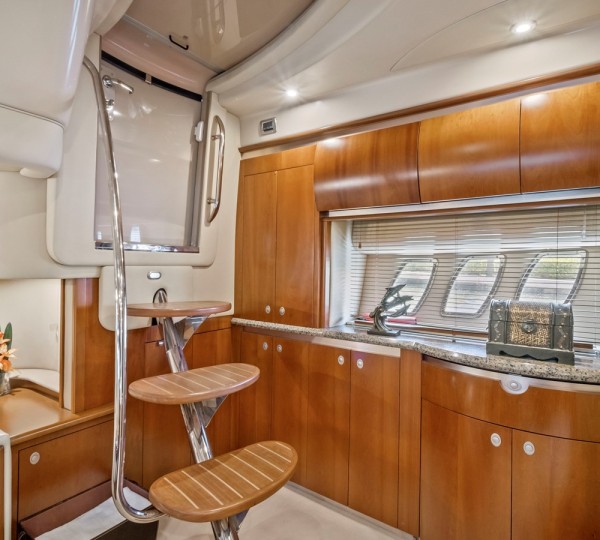 Main salon cabinetry