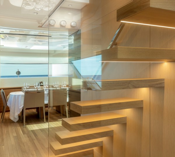 Intimate dining room