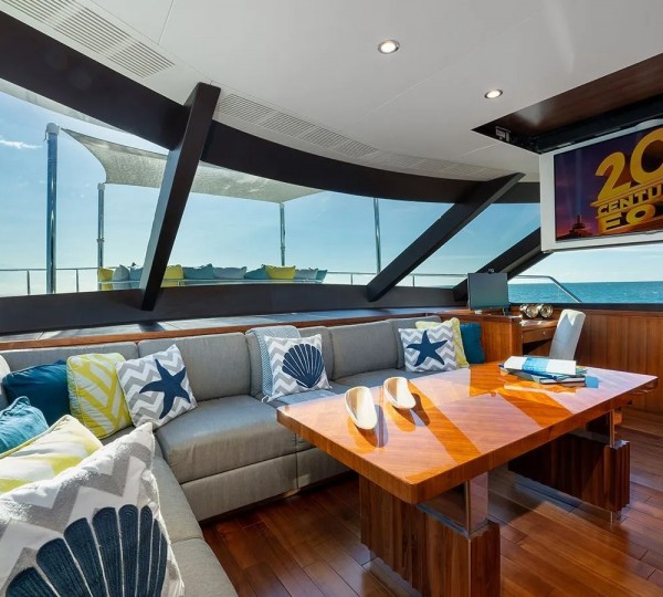 Forward views from dine in galley