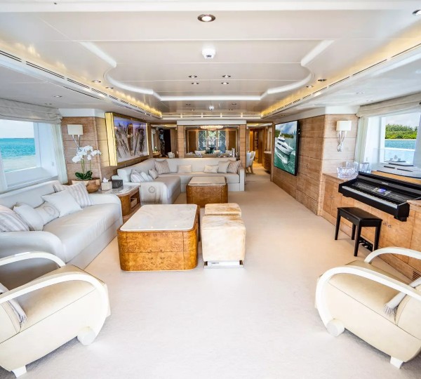 Main salon view forward