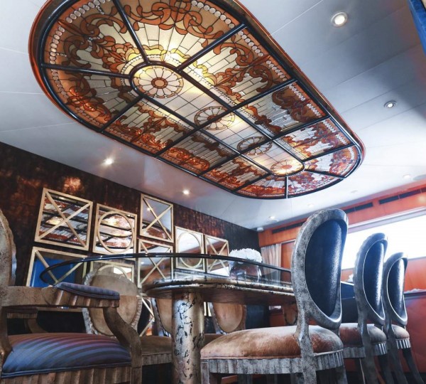 Stained glass ceiling