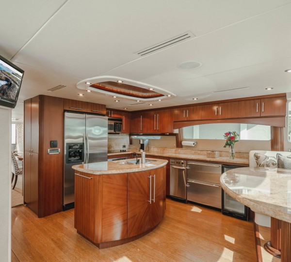 Well equipped galley