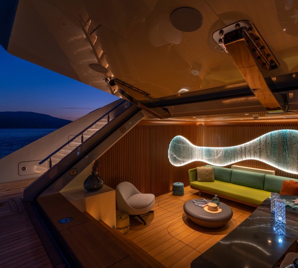 Beach Club With Lighting Feature