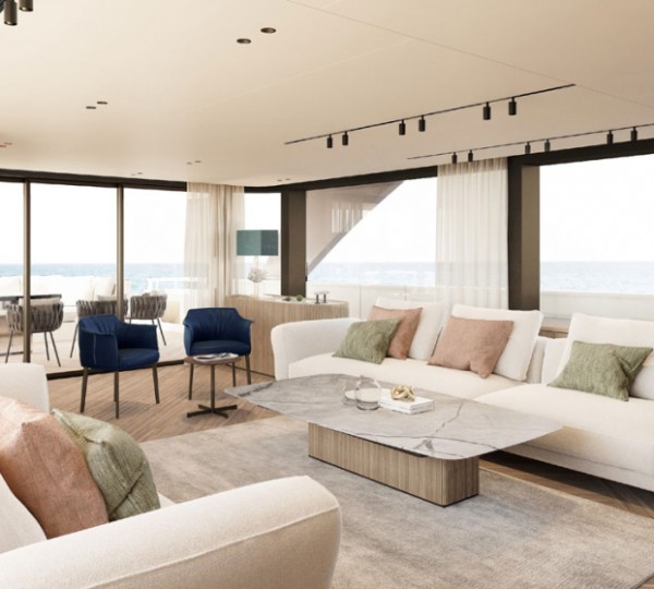 Main Salon - Rendered Image