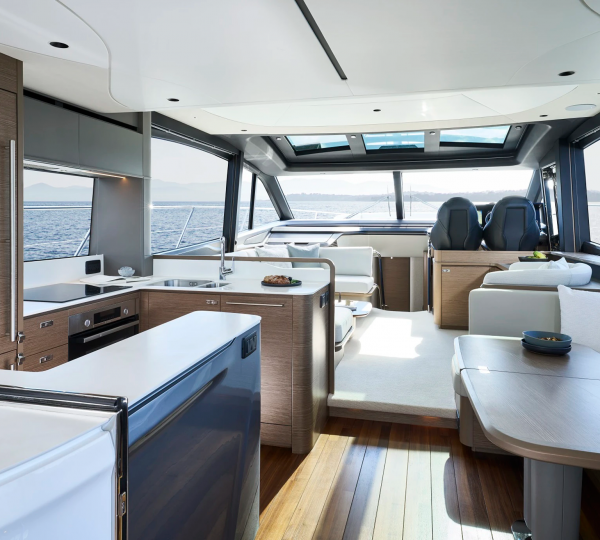 Main Salon Galley And Dining