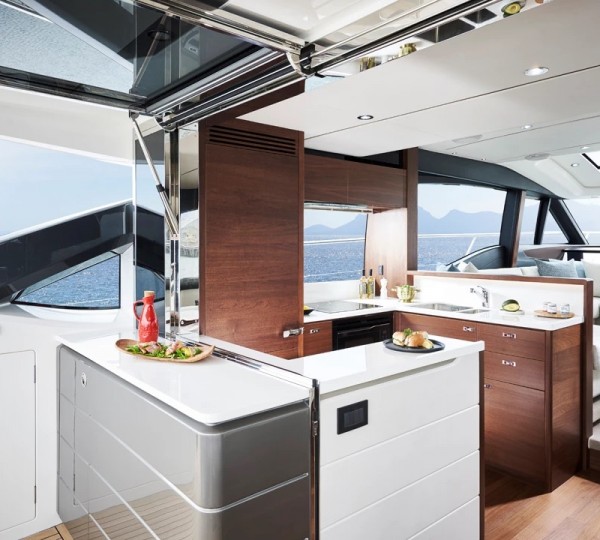 Main Salon Galley And Lounge