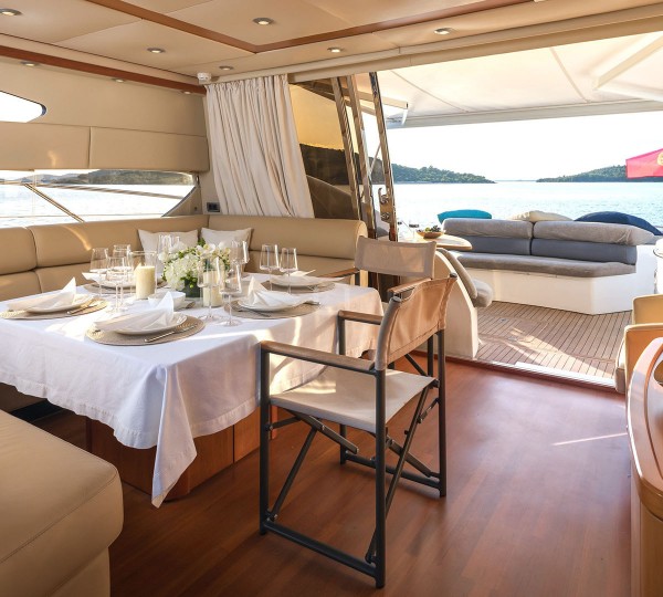 Main Salon View To The Aft Deck