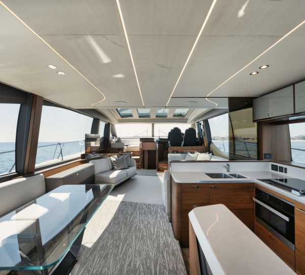 Main Salon With Open Galley