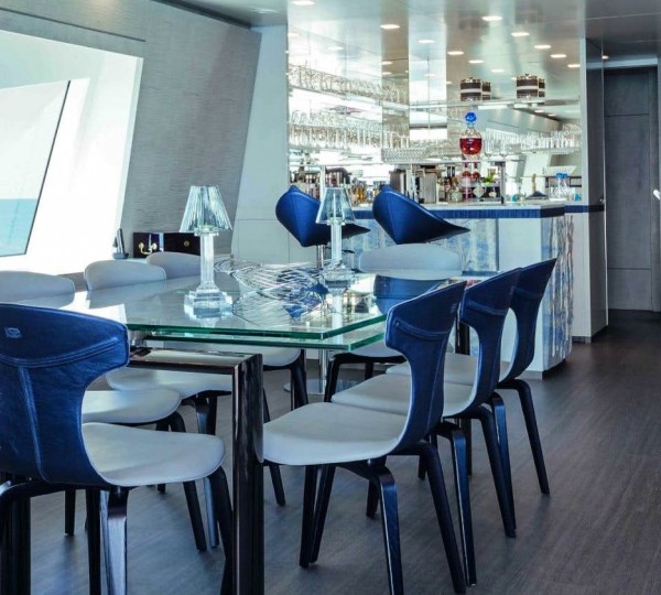 Formal Dining On Bridge Deck