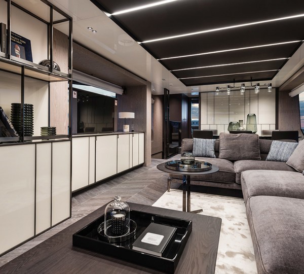 Main Salon Aft View Forward