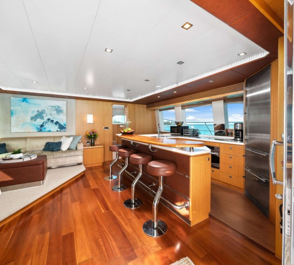 Motor Catamaran INDIGO Main Salon